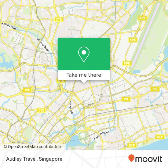 Audley Travel map