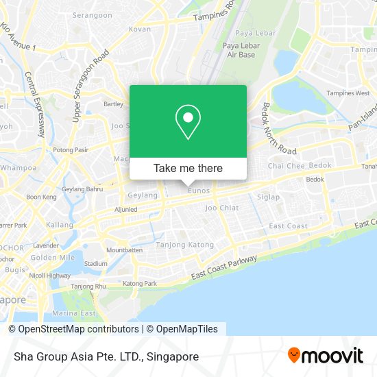 Sha Group Asia Pte. LTD. map