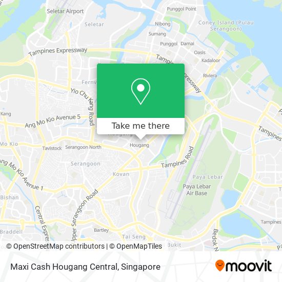 Maxi Cash Hougang Central地图