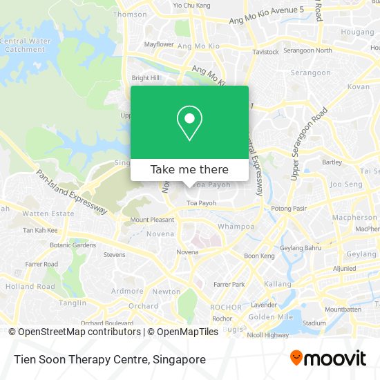 Tien Soon Therapy Centre map