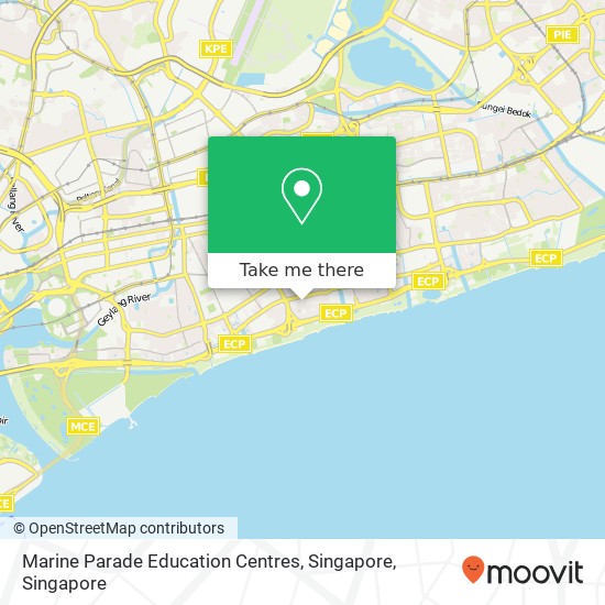 Marine Parade Education Centres, Singapore地图