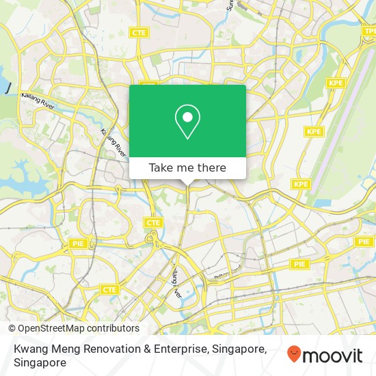 Kwang Meng Renovation & Enterprise, Singapore map