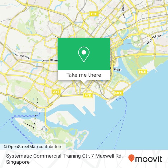 Systematic Commercial Training Ctr, 7 Maxwell Rd地图