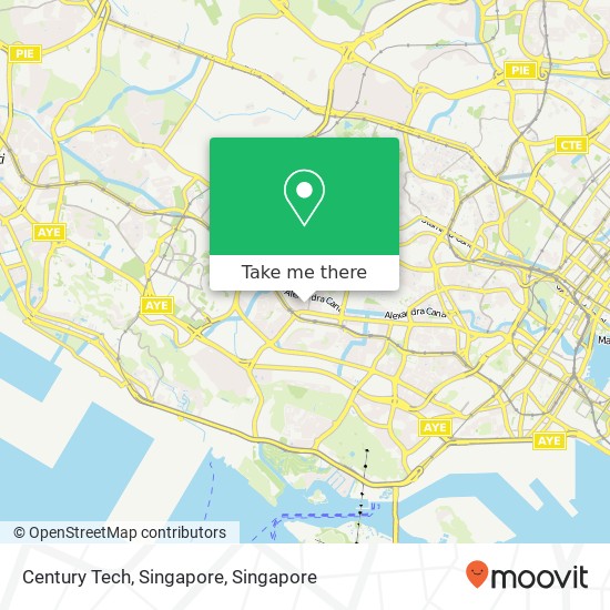 Century Tech, Singapore map