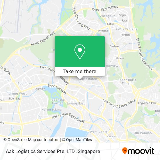 Aak Logistics Services Pte. LTD.地图