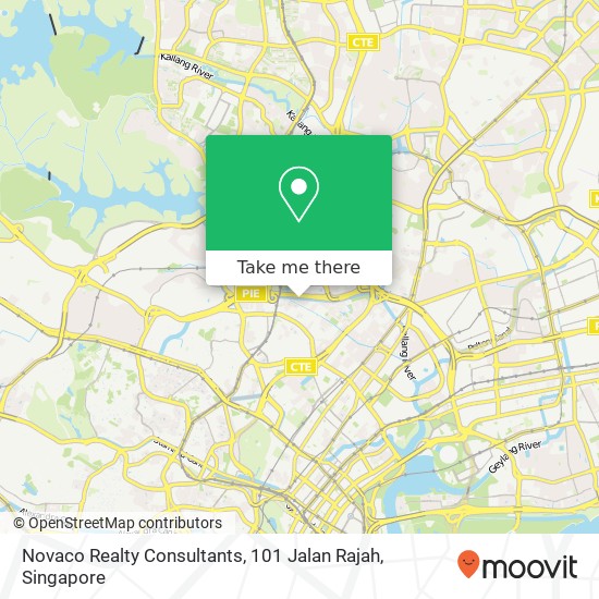 Novaco Realty Consultants, 101 Jalan Rajah地图