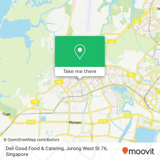 Deli Good Food & Catering, Jurong West St 76地图