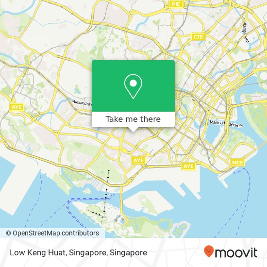 Low Keng Huat, Singapore map