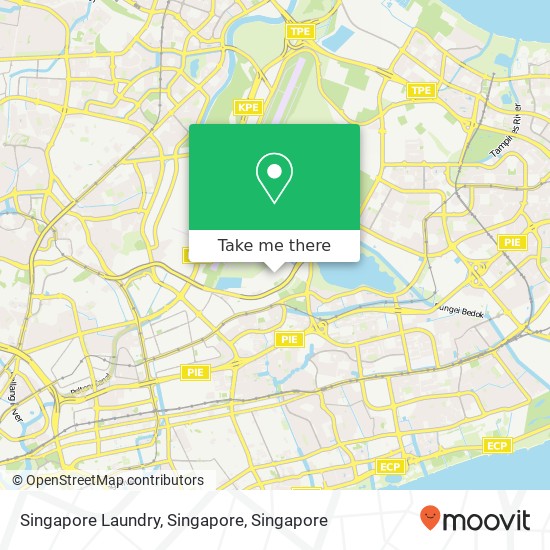 Singapore Laundry, Singapore map