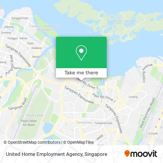 United Home Employment Agency map