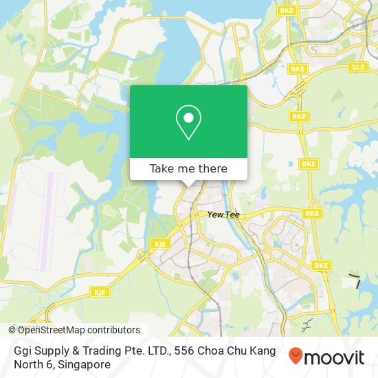 Ggi Supply & Trading Pte. LTD., 556 Choa Chu Kang North 6 map