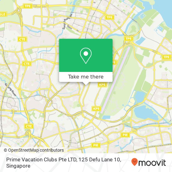 Prime Vacation Clubs Pte LTD, 125 Defu Lane 10地图