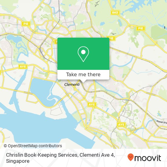 Chrislin Book-Keeping Services, Clementi Ave 4地图