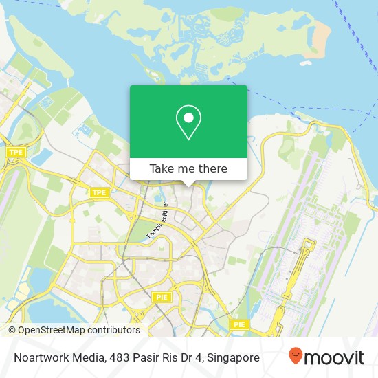 Noartwork Media, 483 Pasir Ris Dr 4地图