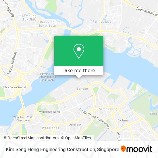 Kim Seng Heng Engineering Construction map