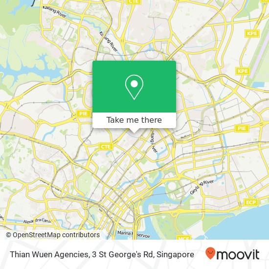 Thian Wuen Agencies, 3 St George's Rd地图