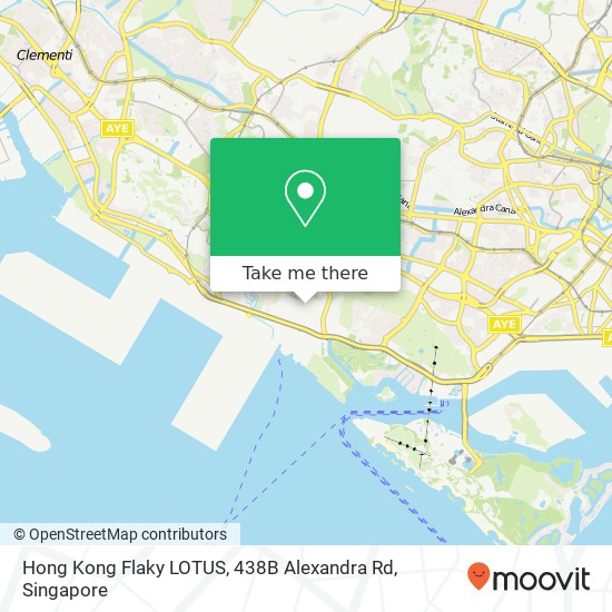 Hong Kong Flaky LOTUS, 438B Alexandra Rd地图