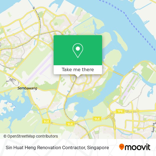 Sin Huat Heng Renovation Contractor map
