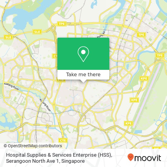 Hospital Supplies & Services Enterprise (HSS), Serangoon North Ave 1 map