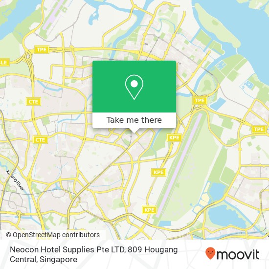 Neocon Hotel Supplies Pte LTD, 809 Hougang Central map