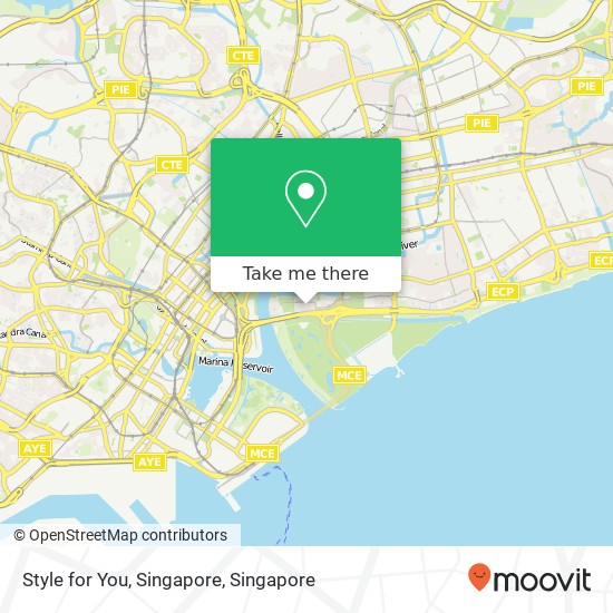 Style for You, Singapore map