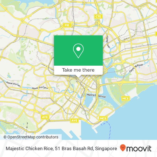 Majestic Chicken Rice, 51 Bras Basah Rd map