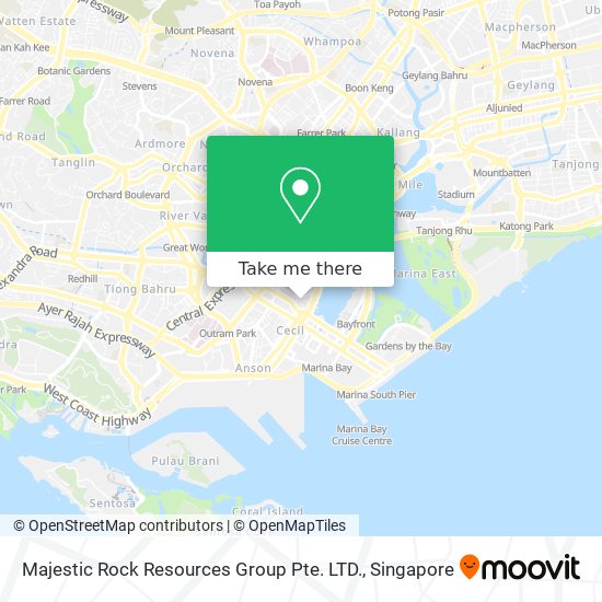 Majestic Rock Resources Group Pte. LTD. map