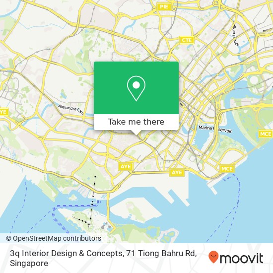 3q Interior Design & Concepts, 71 Tiong Bahru Rd map