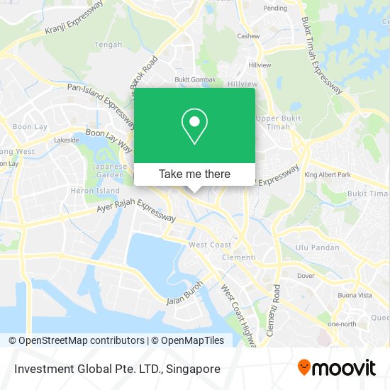 Investment Global Pte. LTD. map