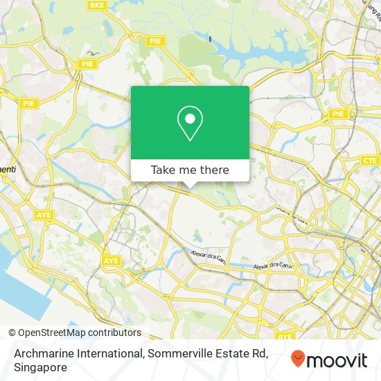 Archmarine International, Sommerville Estate Rd map