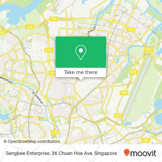 Sengbee Enterprise, 36 Chuan Hoe Ave地图