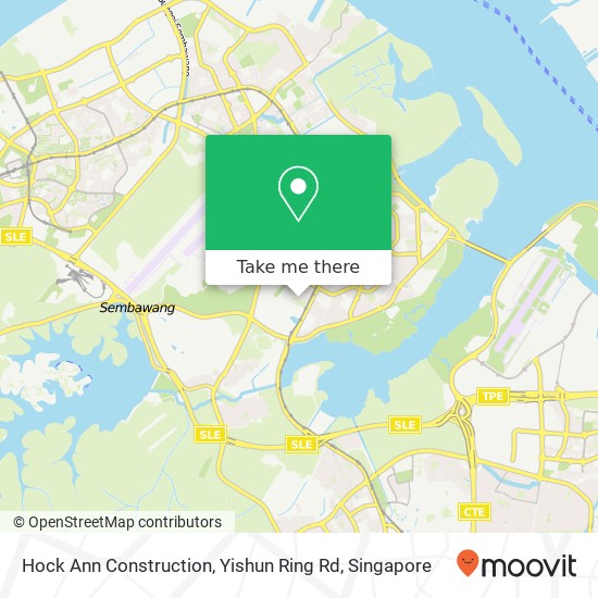 Hock Ann Construction, Yishun Ring Rd map