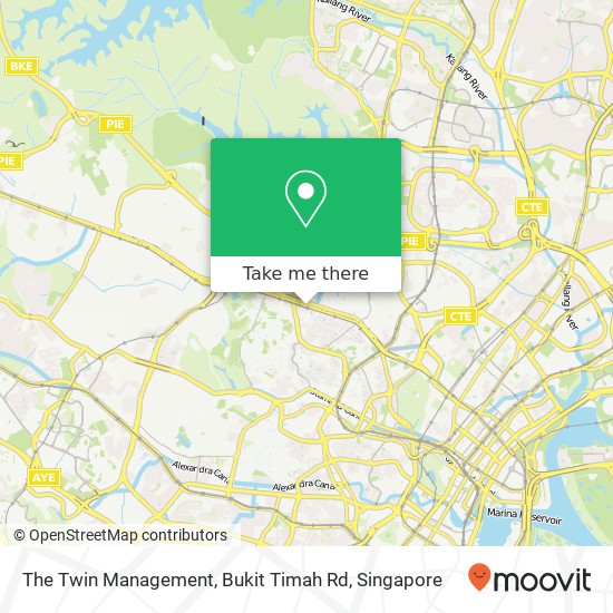 The Twin Management, Bukit Timah Rd map