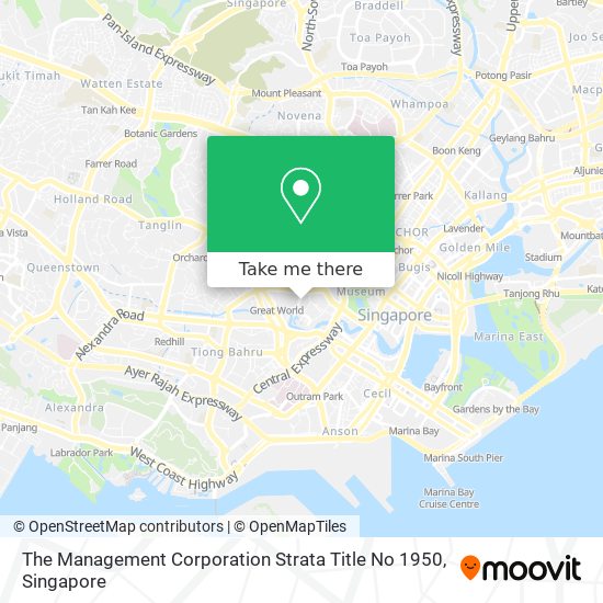 The Management Corporation Strata Title No 1950 map