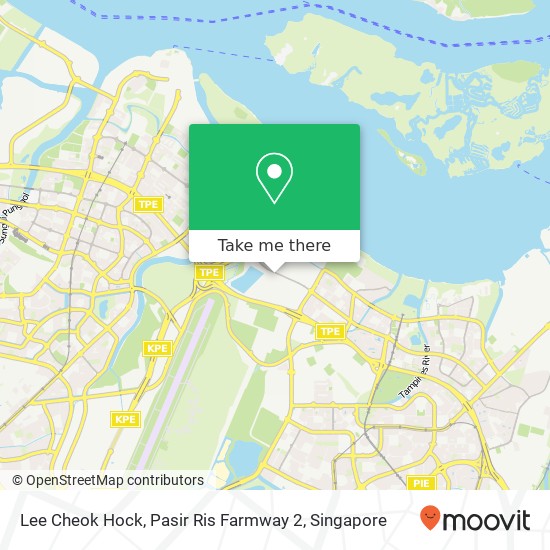 Lee Cheok Hock, Pasir Ris Farmway 2 map