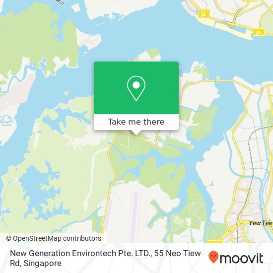 New Generation Environtech Pte. LTD., 55 Neo Tiew Rd map