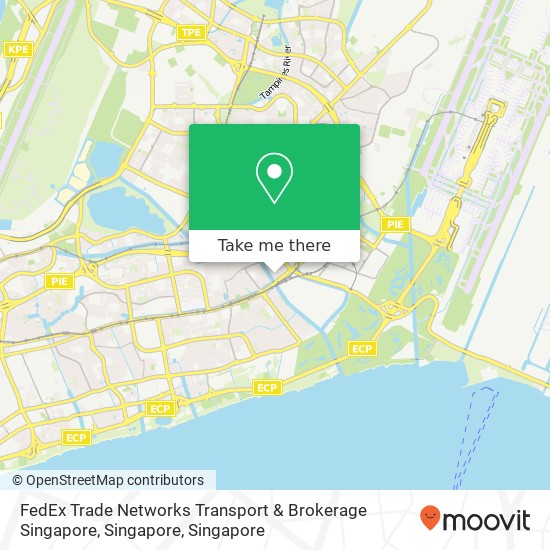 FedEx Trade Networks Transport & Brokerage Singapore, Singapore地图
