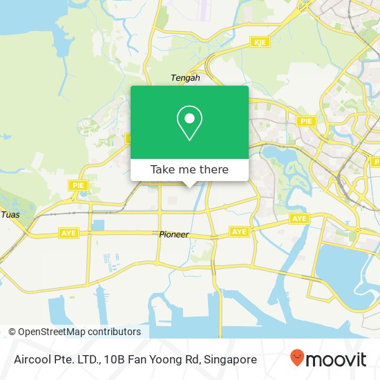 Aircool Pte. LTD., 10B Fan Yoong Rd map