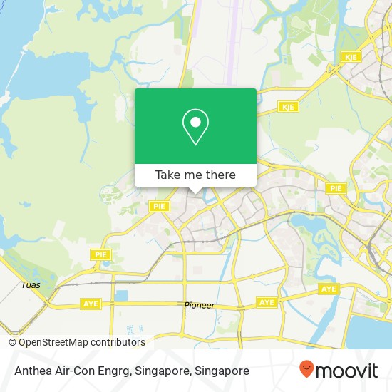 Anthea Air-Con Engrg, Singapore地图