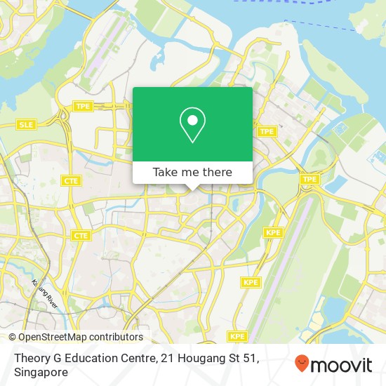 Theory G Education Centre, 21 Hougang St 51地图
