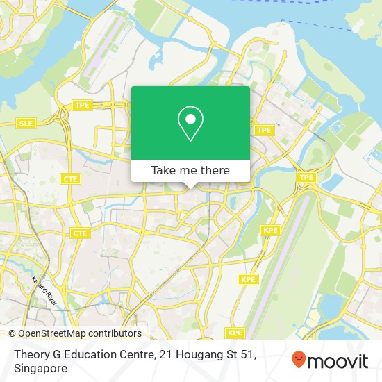 Theory G Education Centre, 21 Hougang St 51 map