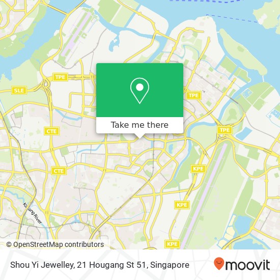 Shou Yi Jewelley, 21 Hougang St 51地图