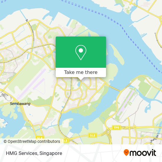 HMG Services map