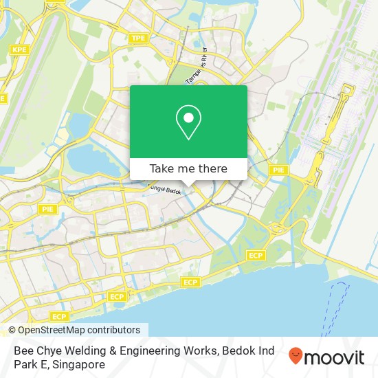 Bee Chye Welding & Engineering Works, Bedok Ind Park E map