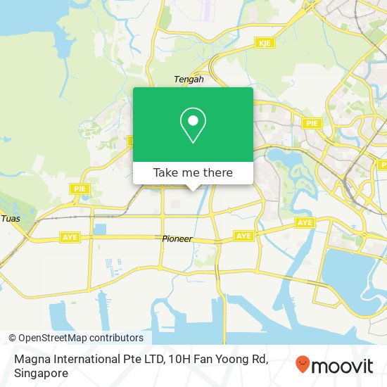 Magna International Pte LTD, 10H Fan Yoong Rd map