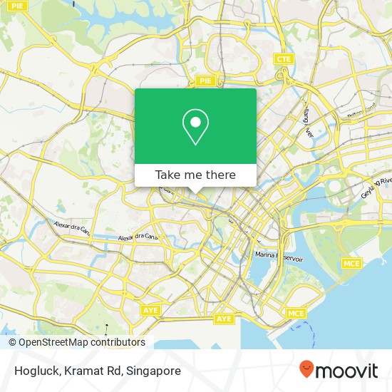 Hogluck, Kramat Rd地图