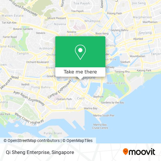 Qi Sheng Enterprise map