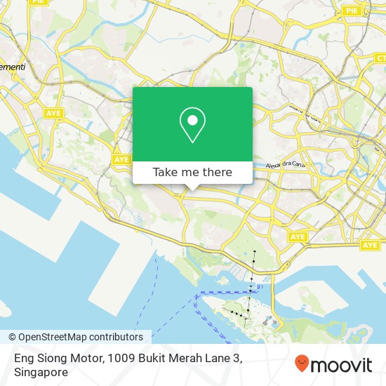 Eng Siong Motor, 1009 Bukit Merah Lane 3地图