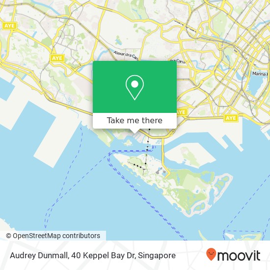 Audrey Dunmall, 40 Keppel Bay Dr地图