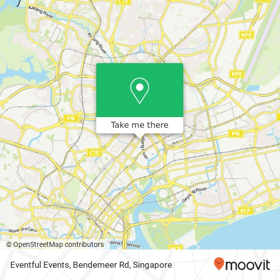 Eventful Events, Bendemeer Rd map